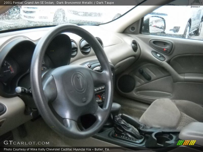  2001 Grand Am SE Sedan Dark Taupe Interior