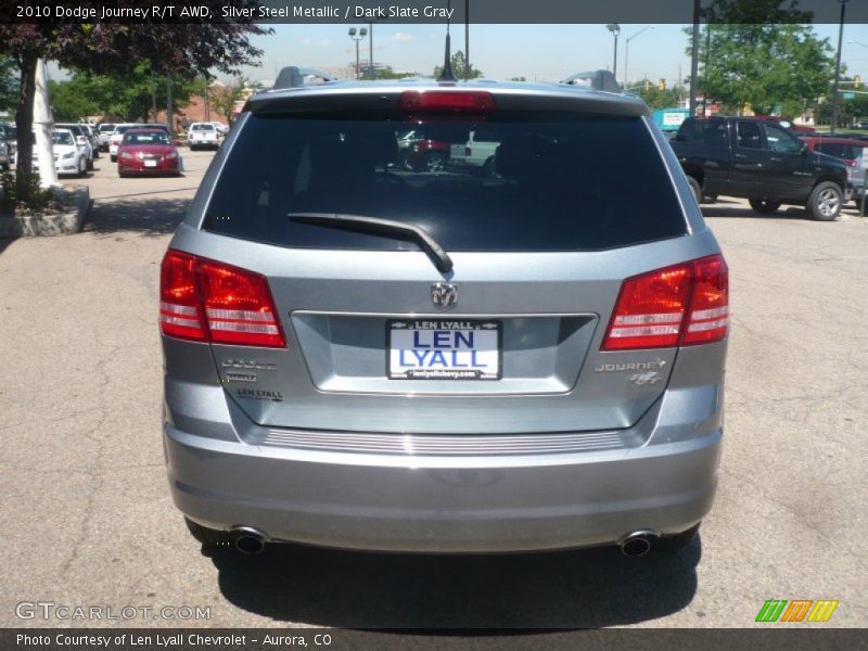 Silver Steel Metallic / Dark Slate Gray 2010 Dodge Journey R/T AWD