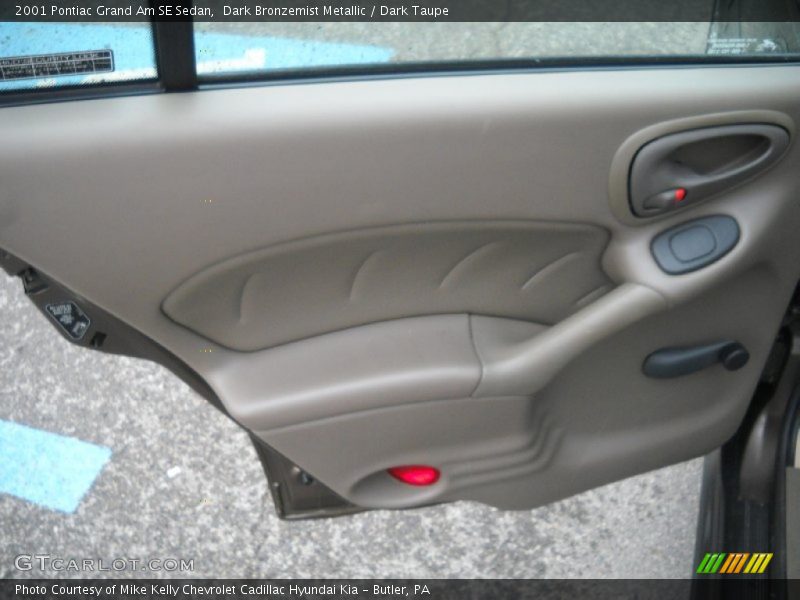 Dark Bronzemist Metallic / Dark Taupe 2001 Pontiac Grand Am SE Sedan