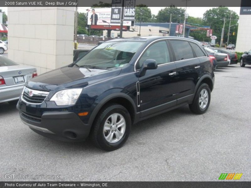 Deep Blue / Gray 2008 Saturn VUE XE