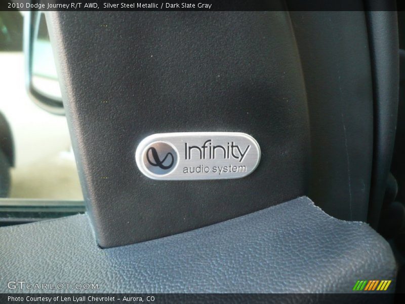 Silver Steel Metallic / Dark Slate Gray 2010 Dodge Journey R/T AWD