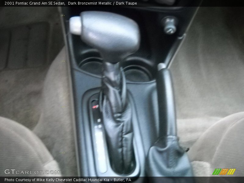 Dark Bronzemist Metallic / Dark Taupe 2001 Pontiac Grand Am SE Sedan