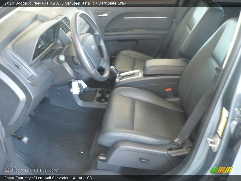 Silver Steel Metallic / Dark Slate Gray 2010 Dodge Journey R/T AWD