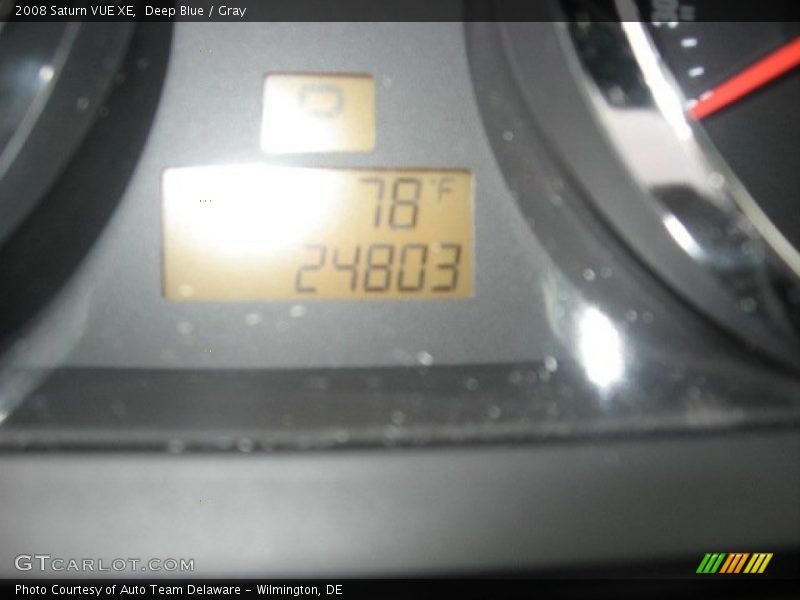 Deep Blue / Gray 2008 Saturn VUE XE