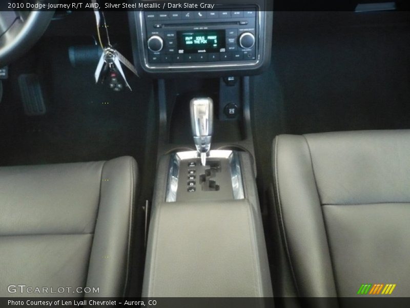 Silver Steel Metallic / Dark Slate Gray 2010 Dodge Journey R/T AWD