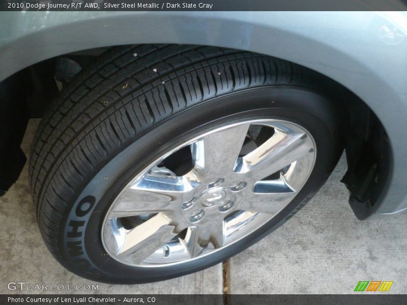 Silver Steel Metallic / Dark Slate Gray 2010 Dodge Journey R/T AWD