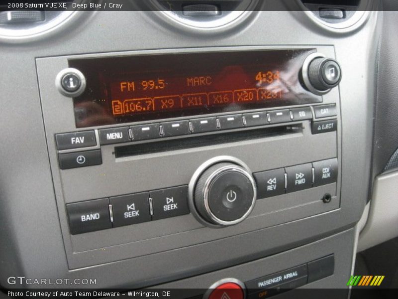 Deep Blue / Gray 2008 Saturn VUE XE