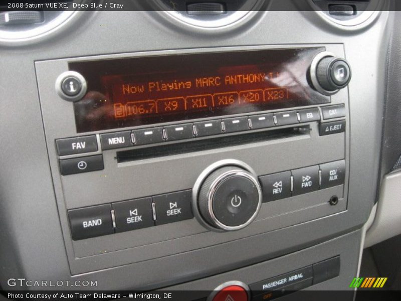 Deep Blue / Gray 2008 Saturn VUE XE