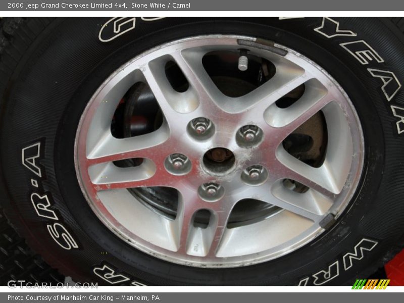 Stone White / Camel 2000 Jeep Grand Cherokee Limited 4x4