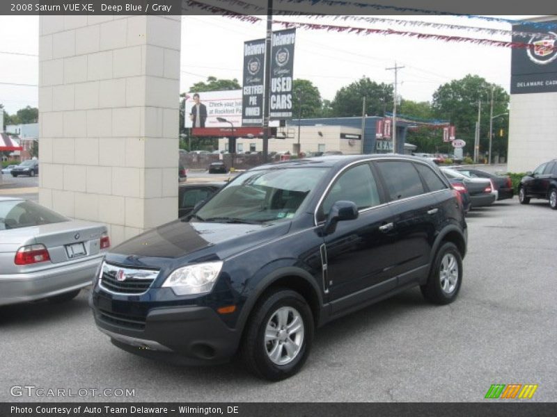 Deep Blue / Gray 2008 Saturn VUE XE