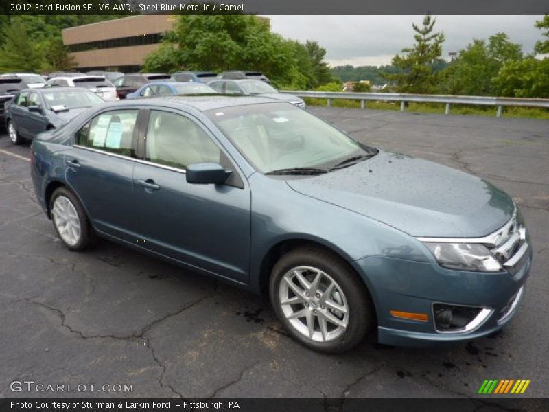 Front 3/4 View of 2012 Fusion SEL V6 AWD