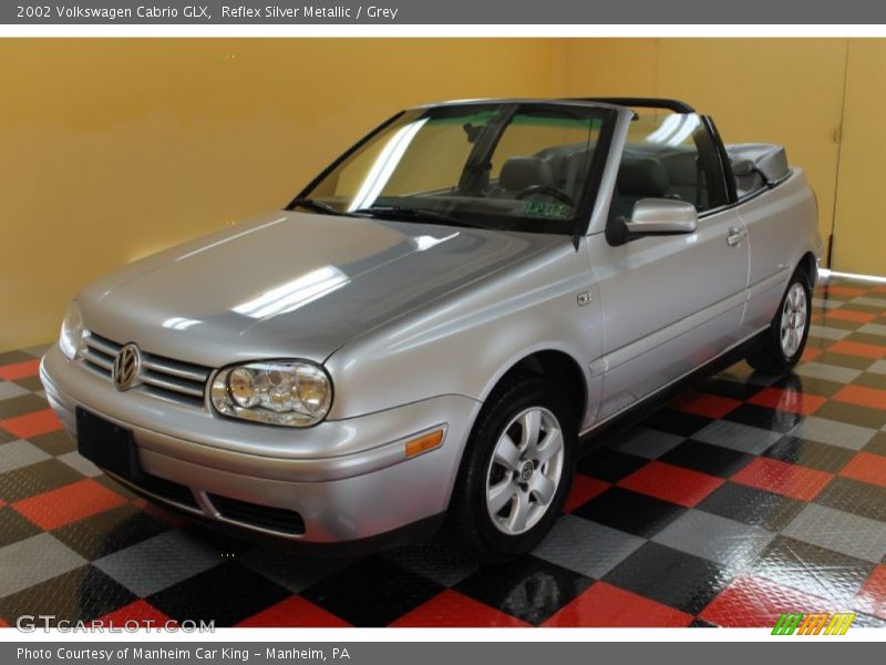 Reflex Silver Metallic / Grey 2002 Volkswagen Cabrio GLX