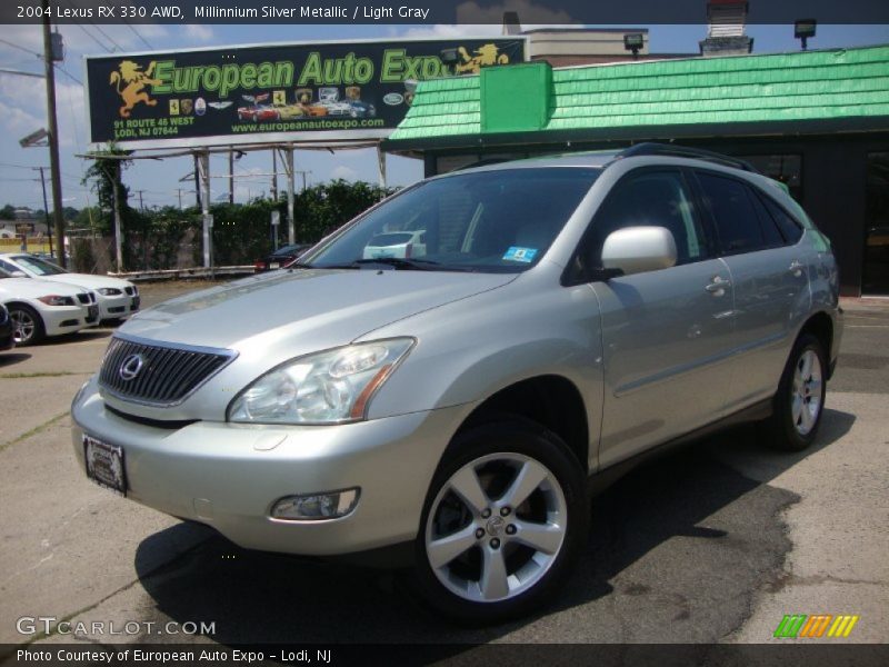 Millinnium Silver Metallic / Light Gray 2004 Lexus RX 330 AWD