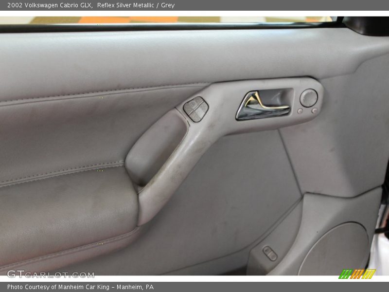Reflex Silver Metallic / Grey 2002 Volkswagen Cabrio GLX