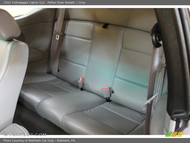 Reflex Silver Metallic / Grey 2002 Volkswagen Cabrio GLX