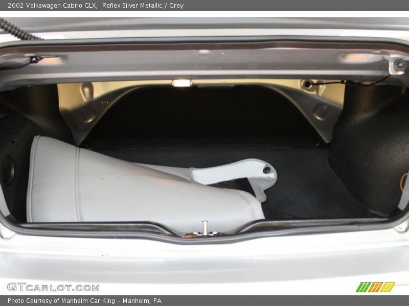 Reflex Silver Metallic / Grey 2002 Volkswagen Cabrio GLX