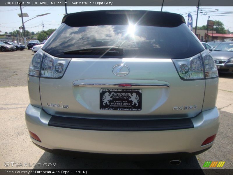Millinnium Silver Metallic / Light Gray 2004 Lexus RX 330 AWD