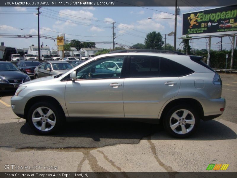 Millinnium Silver Metallic / Light Gray 2004 Lexus RX 330 AWD