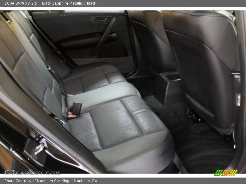 Black Sapphire Metallic / Black 2004 BMW X3 2.5i