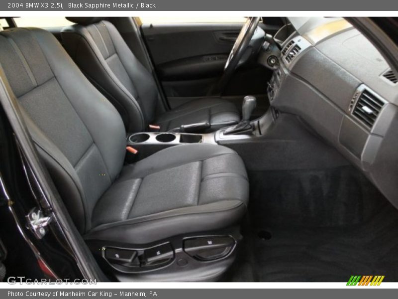 Black Sapphire Metallic / Black 2004 BMW X3 2.5i