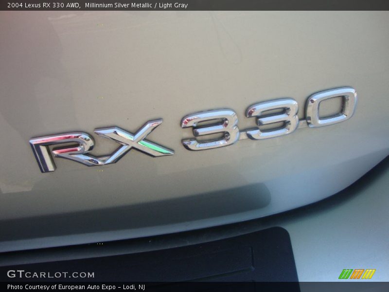 Millinnium Silver Metallic / Light Gray 2004 Lexus RX 330 AWD