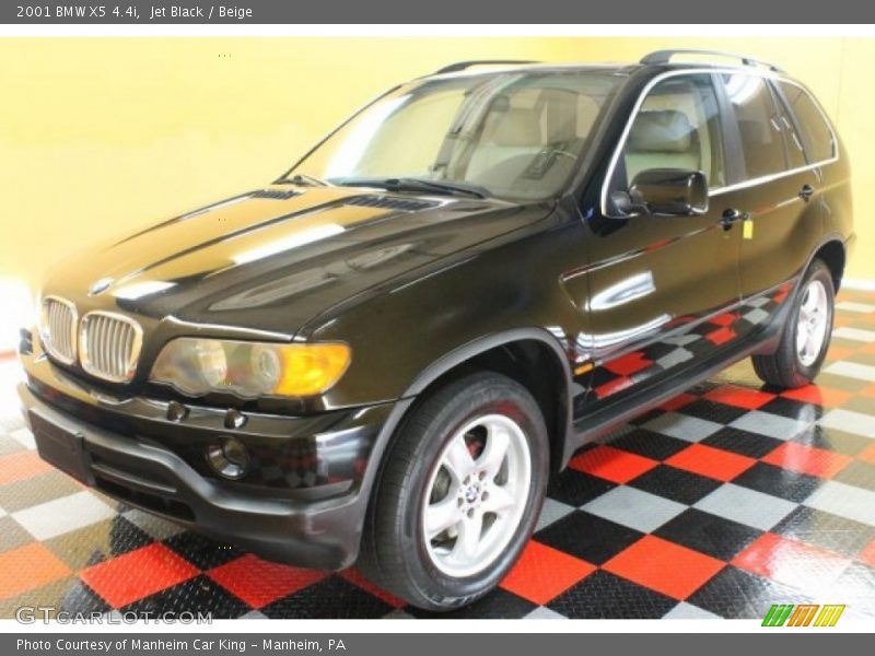 Jet Black / Beige 2001 BMW X5 4.4i