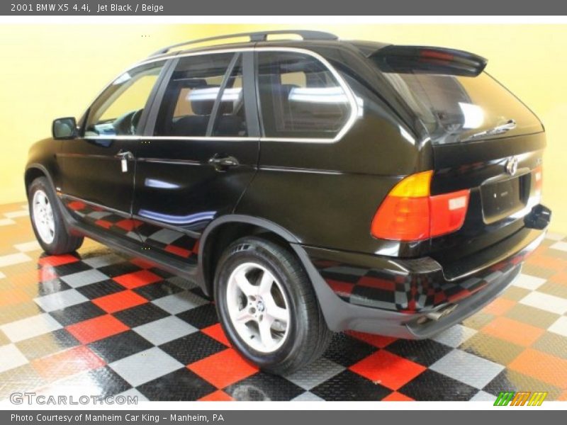 Jet Black / Beige 2001 BMW X5 4.4i