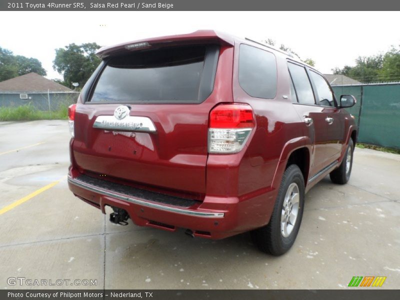 Salsa Red Pearl / Sand Beige 2011 Toyota 4Runner SR5