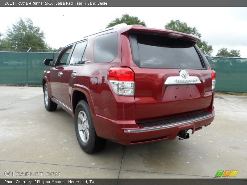 Salsa Red Pearl / Sand Beige 2011 Toyota 4Runner SR5