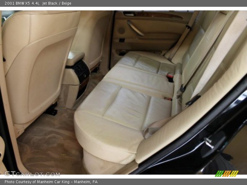 Jet Black / Beige 2001 BMW X5 4.4i