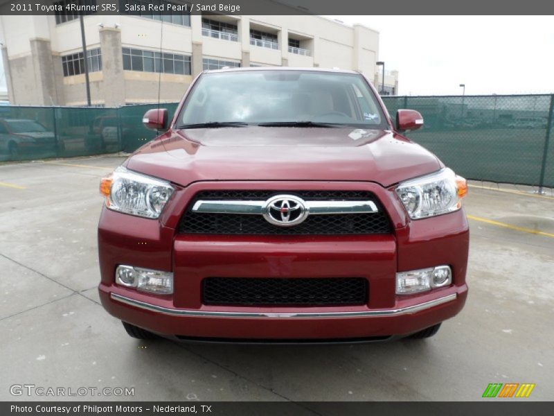 Salsa Red Pearl / Sand Beige 2011 Toyota 4Runner SR5