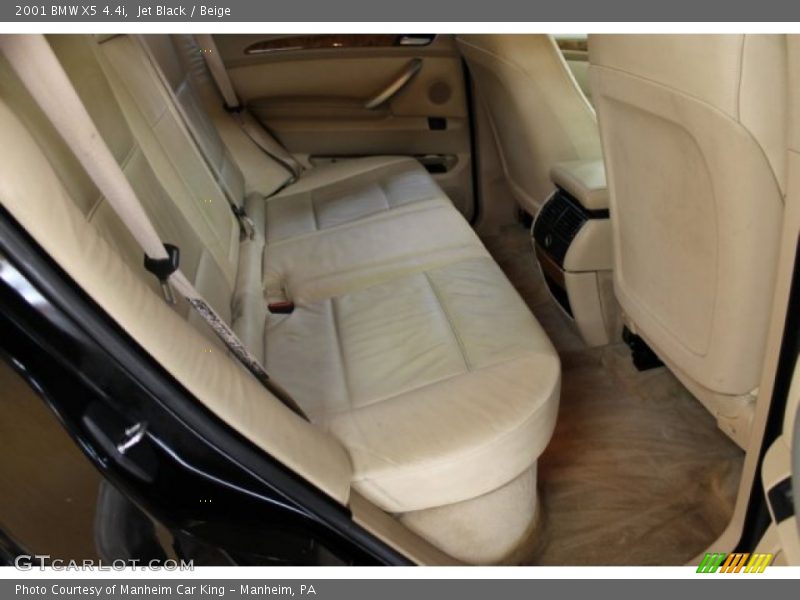 Jet Black / Beige 2001 BMW X5 4.4i