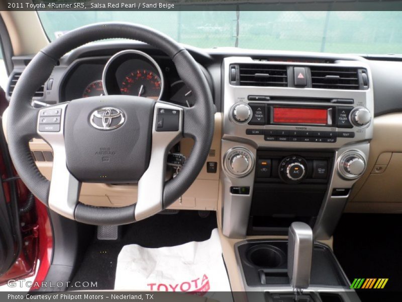Salsa Red Pearl / Sand Beige 2011 Toyota 4Runner SR5