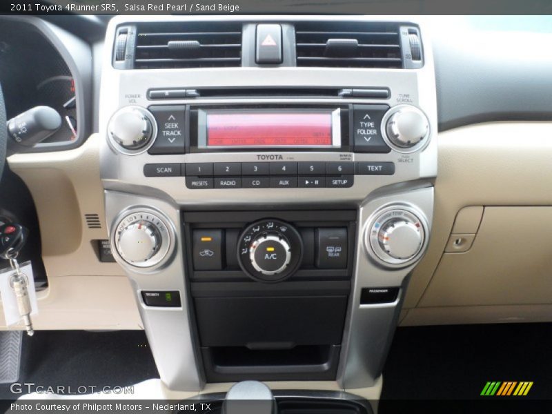 Salsa Red Pearl / Sand Beige 2011 Toyota 4Runner SR5