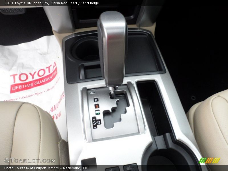 Salsa Red Pearl / Sand Beige 2011 Toyota 4Runner SR5
