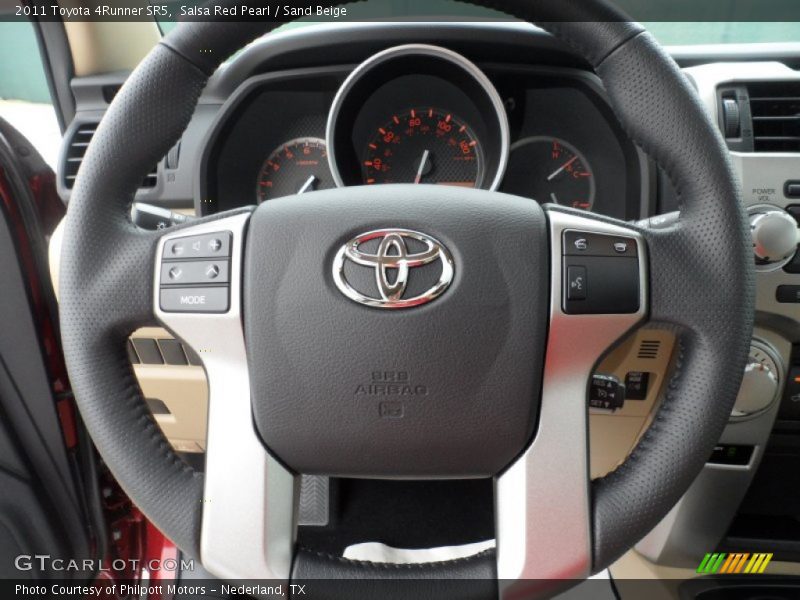 Salsa Red Pearl / Sand Beige 2011 Toyota 4Runner SR5