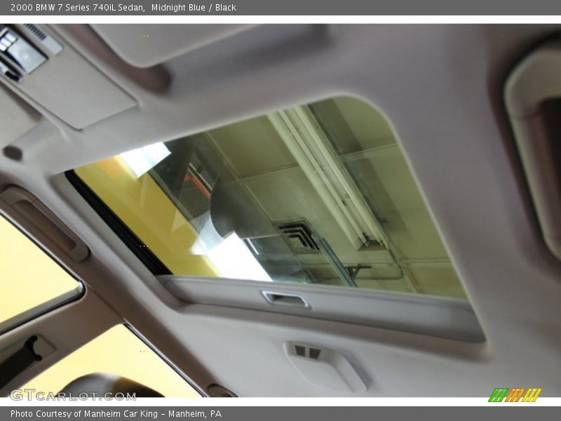 Midnight Blue / Black 2000 BMW 7 Series 740iL Sedan