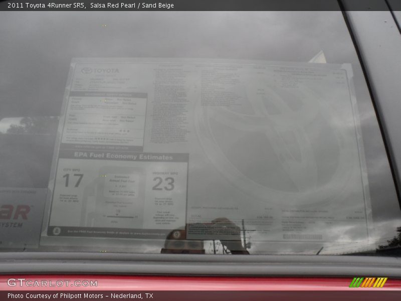 Salsa Red Pearl / Sand Beige 2011 Toyota 4Runner SR5