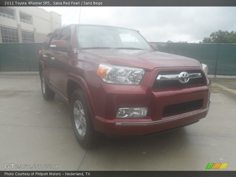 Salsa Red Pearl / Sand Beige 2011 Toyota 4Runner SR5