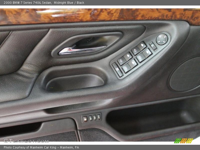 Midnight Blue / Black 2000 BMW 7 Series 740iL Sedan