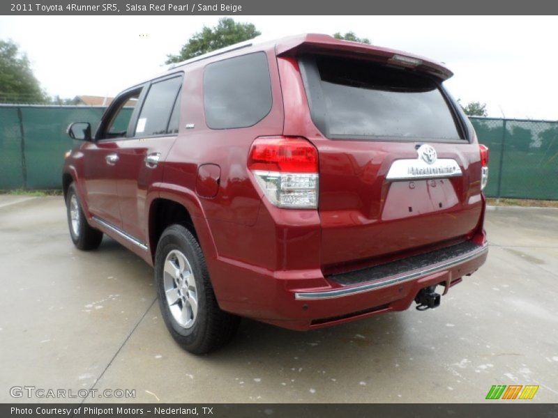 Salsa Red Pearl / Sand Beige 2011 Toyota 4Runner SR5