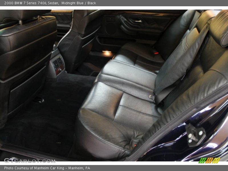 Midnight Blue / Black 2000 BMW 7 Series 740iL Sedan