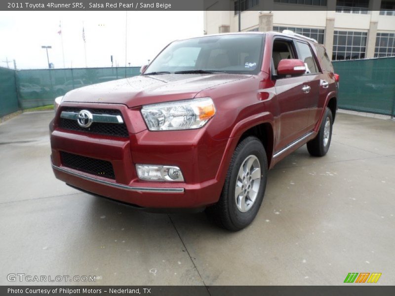 Salsa Red Pearl / Sand Beige 2011 Toyota 4Runner SR5
