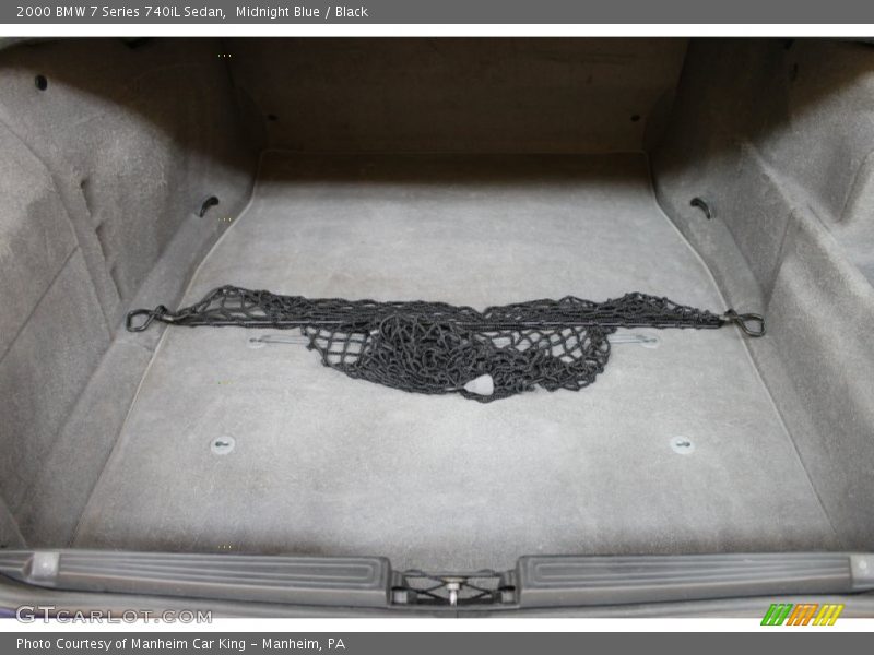 Midnight Blue / Black 2000 BMW 7 Series 740iL Sedan