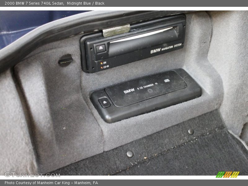 Midnight Blue / Black 2000 BMW 7 Series 740iL Sedan