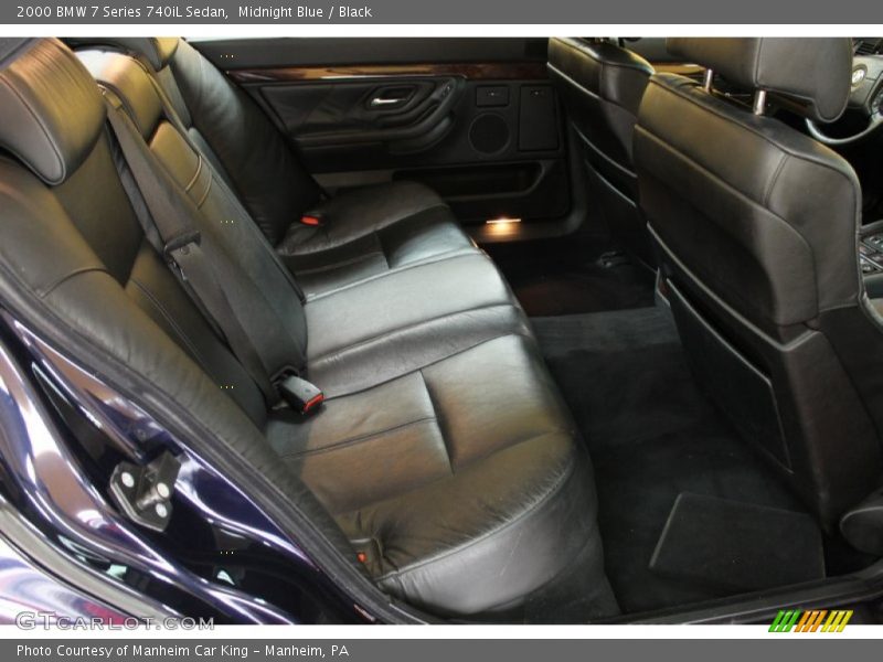 Midnight Blue / Black 2000 BMW 7 Series 740iL Sedan