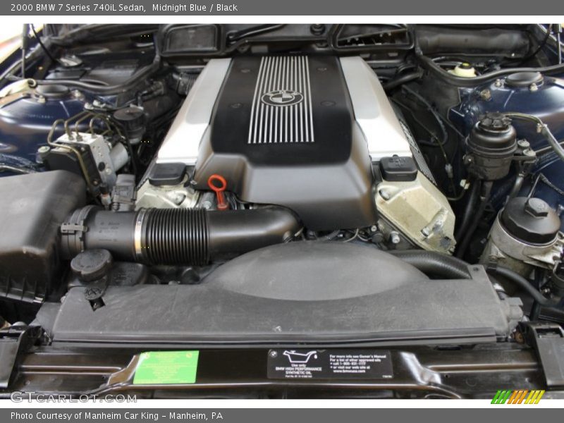Midnight Blue / Black 2000 BMW 7 Series 740iL Sedan