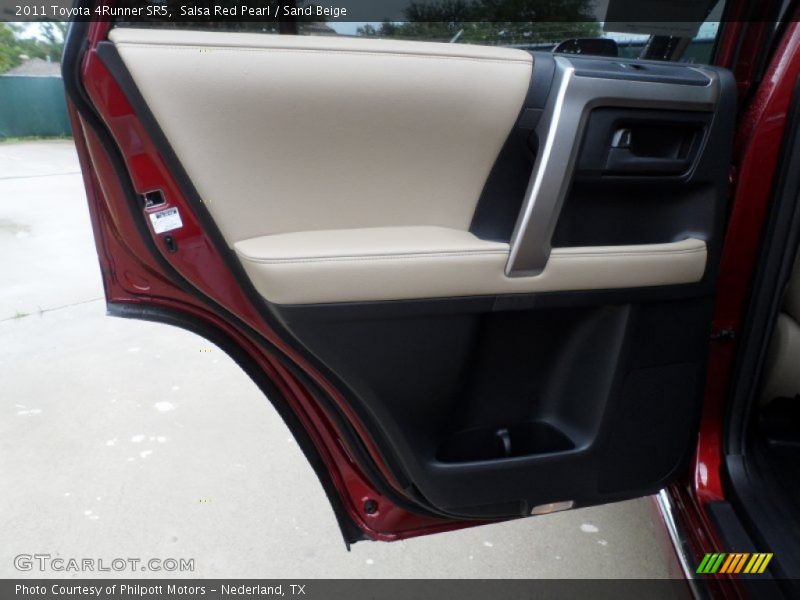 Salsa Red Pearl / Sand Beige 2011 Toyota 4Runner SR5