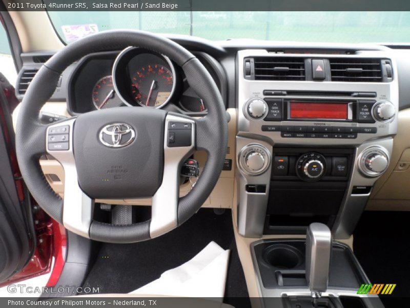 Salsa Red Pearl / Sand Beige 2011 Toyota 4Runner SR5