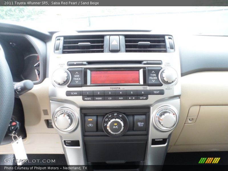 Salsa Red Pearl / Sand Beige 2011 Toyota 4Runner SR5